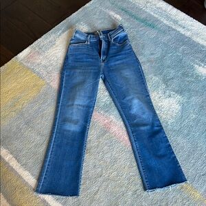 MOTHER Hustler Ankle Fray